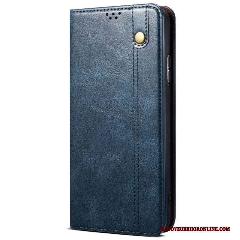 Folio Cover Xiaomi Redmi Note 11 Pro / 11 Pro 5G Custodia in pelle Ecopelle Cerata