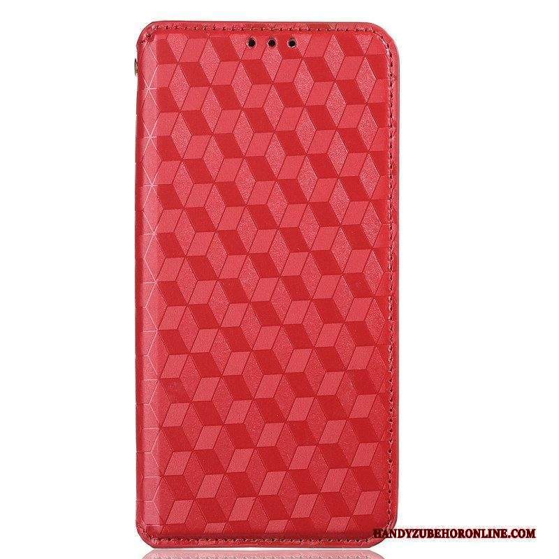 Folio Cover Xiaomi Redmi Note 11 Pro / 11 Pro 5G Custodia in pelle Effetto Pelle Diamante 3d