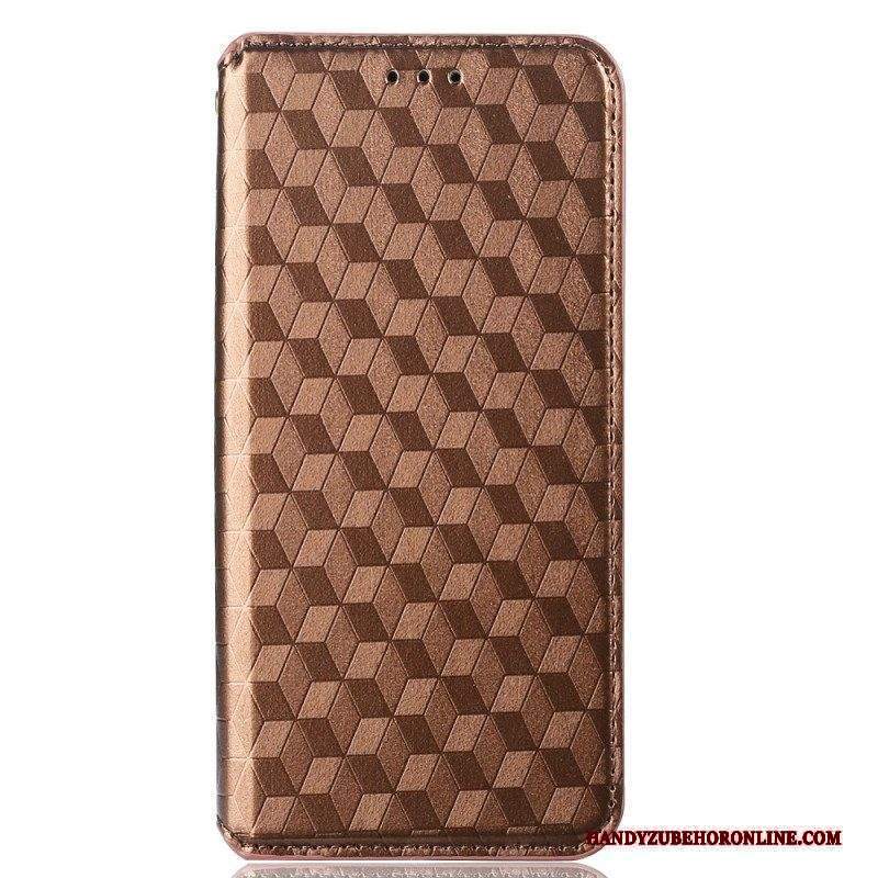 Folio Cover Xiaomi Redmi Note 11 Pro / 11 Pro 5G Custodia in pelle Effetto Pelle Diamante 3d