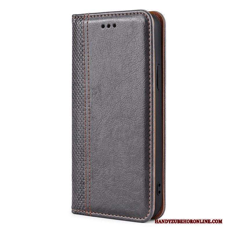 Folio Cover Xiaomi Redmi Note 11 Pro / 11 Pro 5G Custodia in pelle Effetto Pelle Martellata