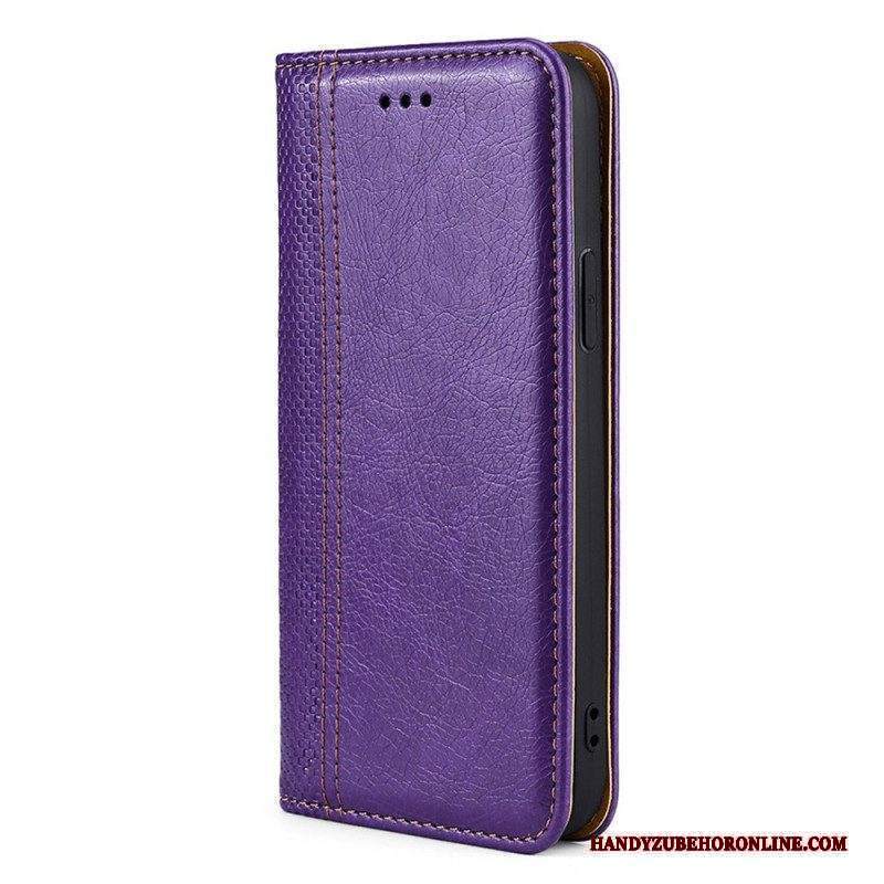 Folio Cover Xiaomi Redmi Note 11 Pro / 11 Pro 5G Custodia in pelle Effetto Pelle Martellata