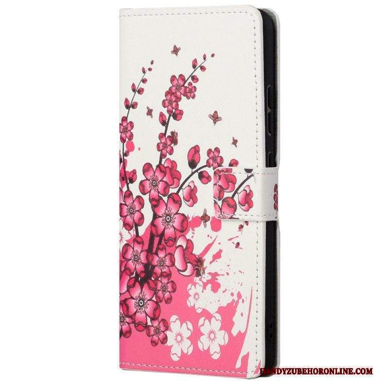 Folio Cover Xiaomi Redmi Note 11 Pro / 11 Pro 5G Fiori Tropicali