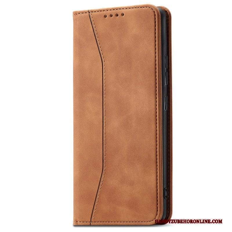 Folio Cover Xiaomi Redmi Note 11 Pro Plus 5G Custodia in pelle Cucire