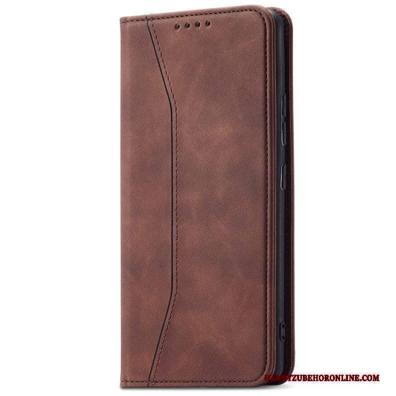 Folio Cover Xiaomi Redmi Note 11 Pro Plus 5G Custodia in pelle Cucire