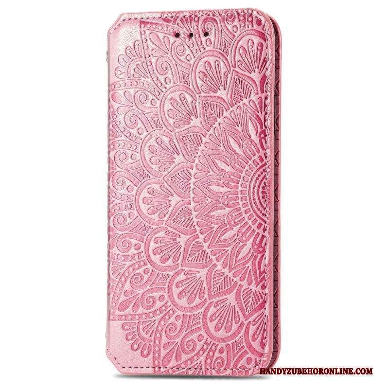 Folio Cover Xiaomi Redmi Note 11 Pro Plus 5G Custodia in pelle Mandala