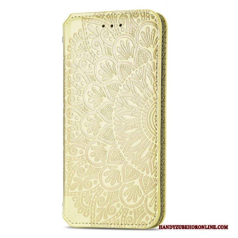 Folio Cover Xiaomi Redmi Note 11 Pro Plus 5G Custodia in pelle Mandala