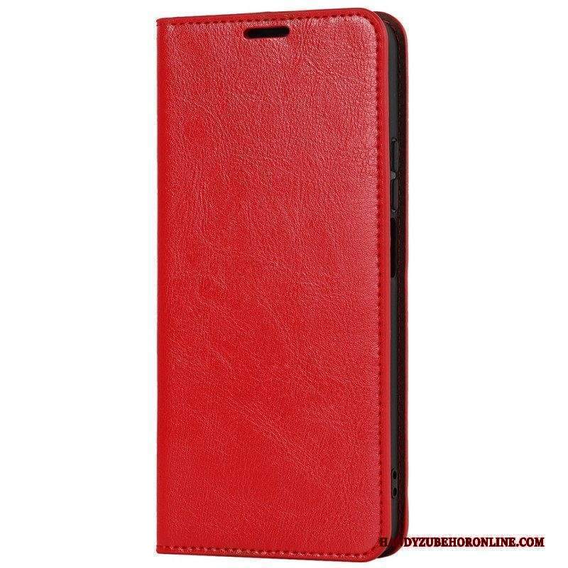 Folio Cover Xiaomi Redmi Note 11 Pro Plus 5G Custodia in pelle Pelle Vera