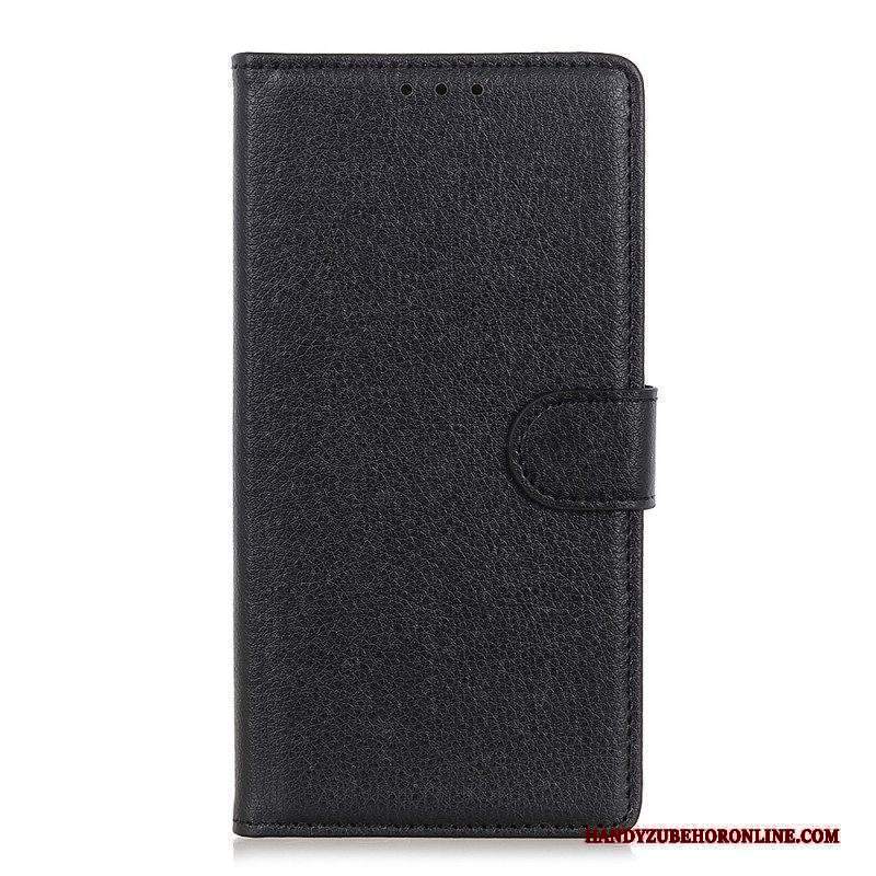 Folio Cover Xiaomi Redmi Note 11 Pro Plus 5G Pelle Litchi Tradizionale