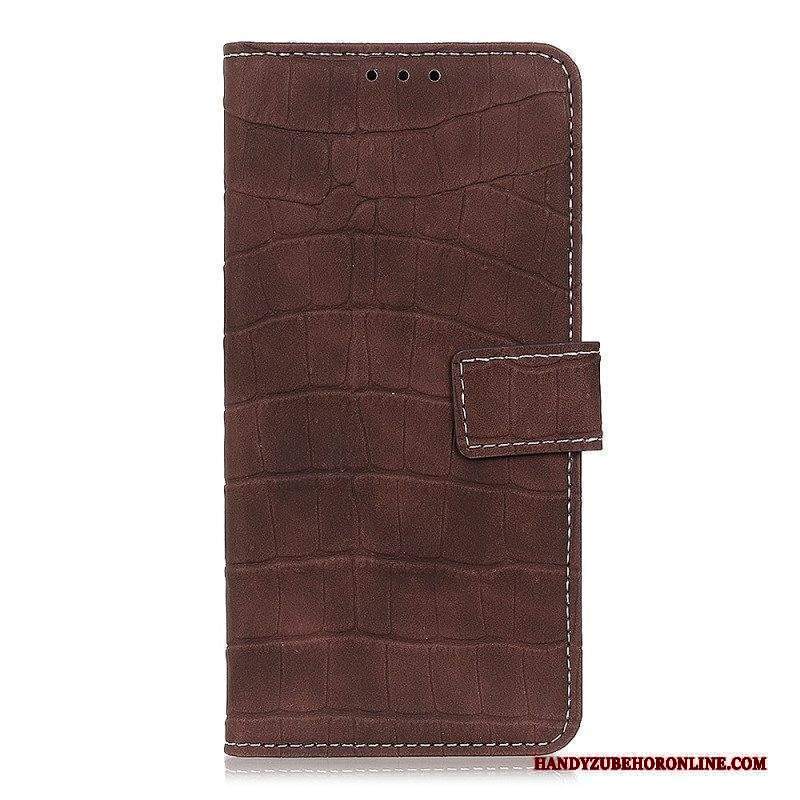 Folio Cover Xiaomi Redmi Note 12 4G Coccodrillo