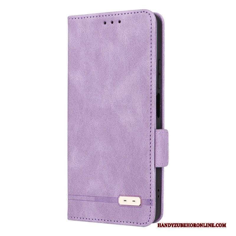 Folio Cover Xiaomi Redmi Note 12 4G Custodia in pelle Classico D'epoca