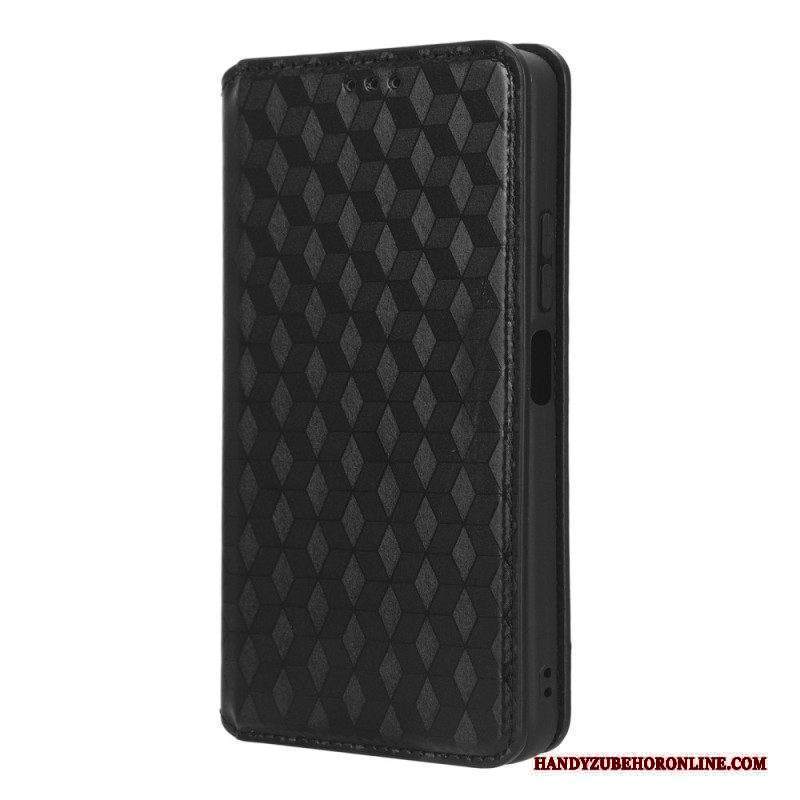 Folio Cover Xiaomi Redmi Note 12 4G Custodia in pelle Modello 3d