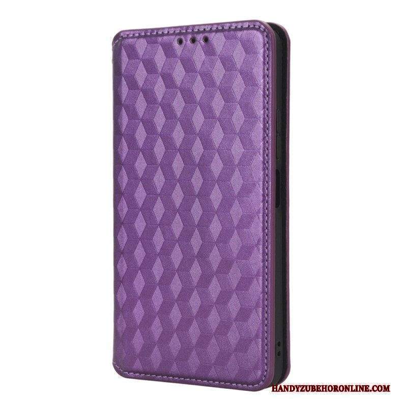 Folio Cover Xiaomi Redmi Note 12 4G Custodia in pelle Modello 3d