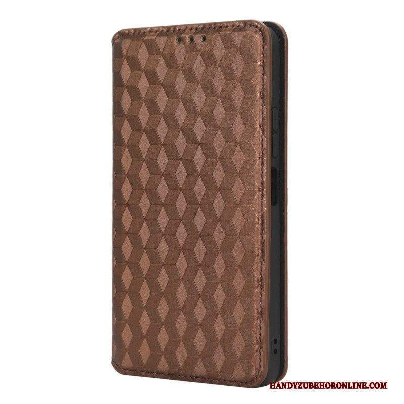 Folio Cover Xiaomi Redmi Note 12 4G Custodia in pelle Modello 3d