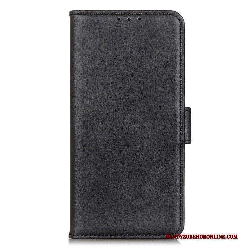 Folio Cover Xiaomi Redmi Note 12 4G Custodia in pelle Pelle Crosta Eleganza