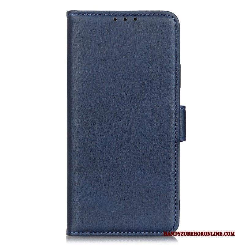 Folio Cover Xiaomi Redmi Note 12 4G Custodia in pelle Pelle Crosta Eleganza