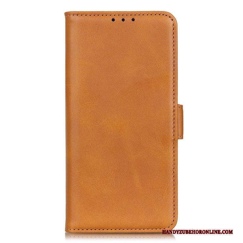 Folio Cover Xiaomi Redmi Note 12 4G Custodia in pelle Pelle Crosta Eleganza