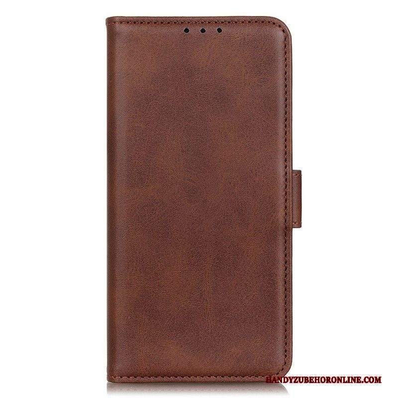 Folio Cover Xiaomi Redmi Note 12 4G Custodia in pelle Pelle Crosta Eleganza