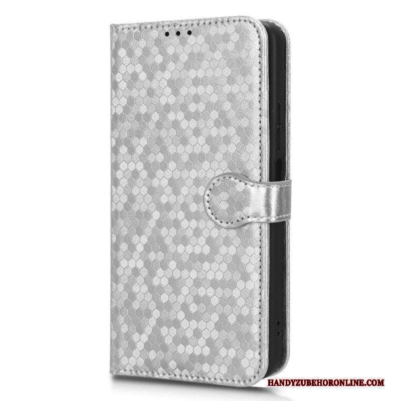 Folio Cover Xiaomi Redmi Note 12 4G Design Con Cinturino 3d