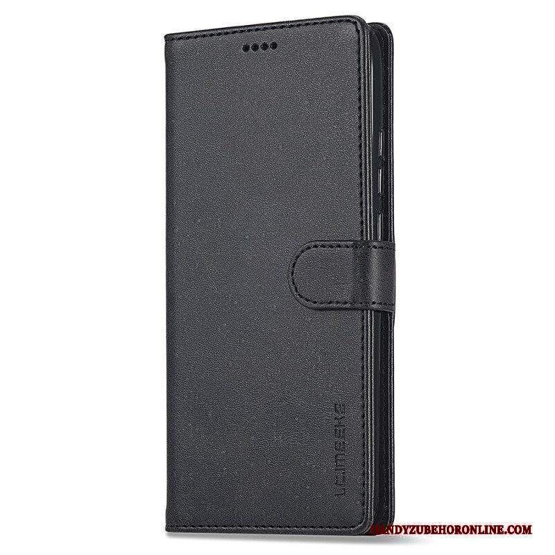 Folio Cover Xiaomi Redmi Note 12 4G Effetto Pelle Lc.imeeke