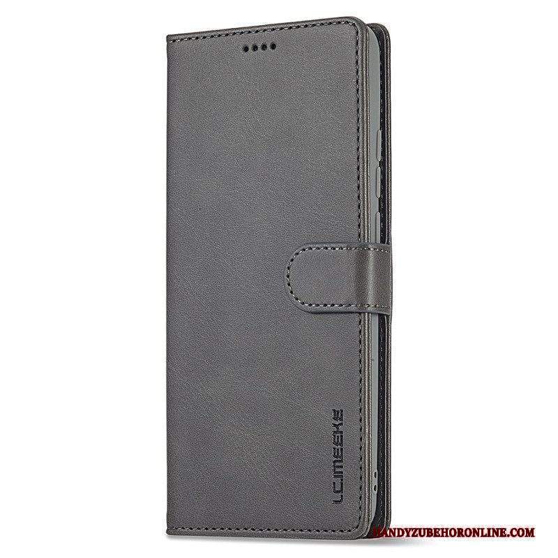 Folio Cover Xiaomi Redmi Note 12 4G Effetto Pelle Lc.imeeke