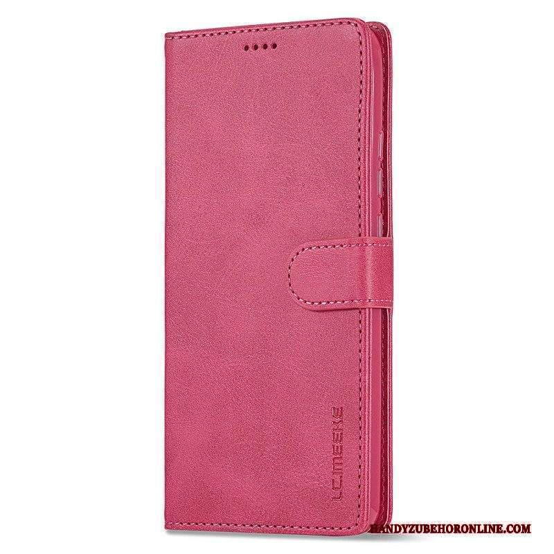 Folio Cover Xiaomi Redmi Note 12 4G Effetto Pelle Lc.imeeke