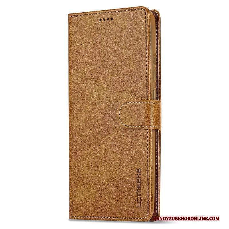 Folio Cover Xiaomi Redmi Note 12 4G Effetto Pelle Lc.imeeke