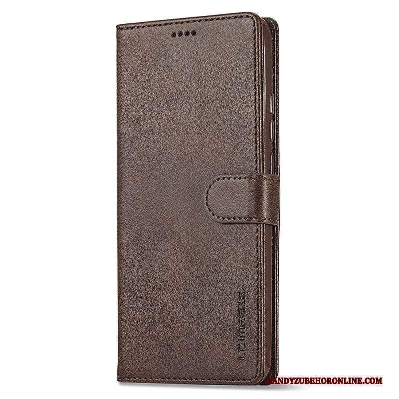 Folio Cover Xiaomi Redmi Note 12 4G Effetto Pelle Lc.imeeke