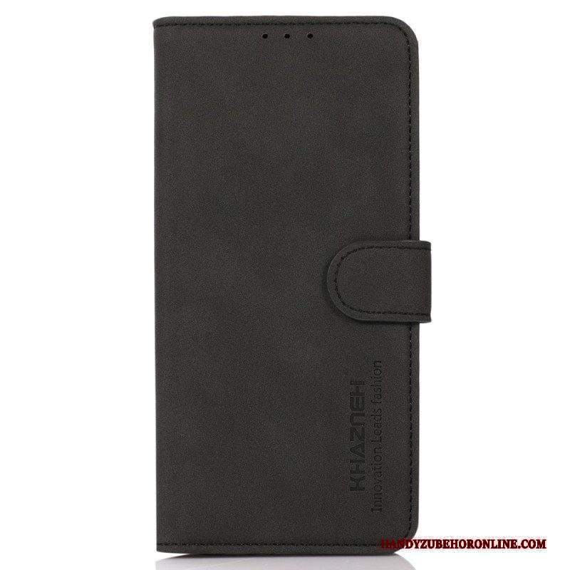 Folio Cover Xiaomi Redmi Note 12 4G Khazneh Effetto Pelle