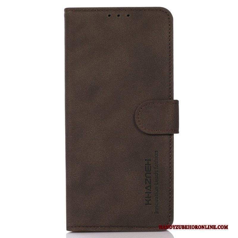 Folio Cover Xiaomi Redmi Note 12 4G Khazneh Effetto Pelle