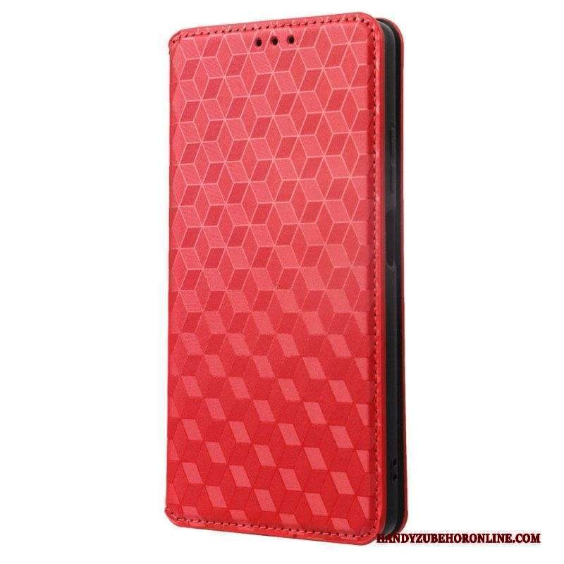 Folio Cover Xiaomi Redmi Note 12 5G Custodia in pelle Modello 3d