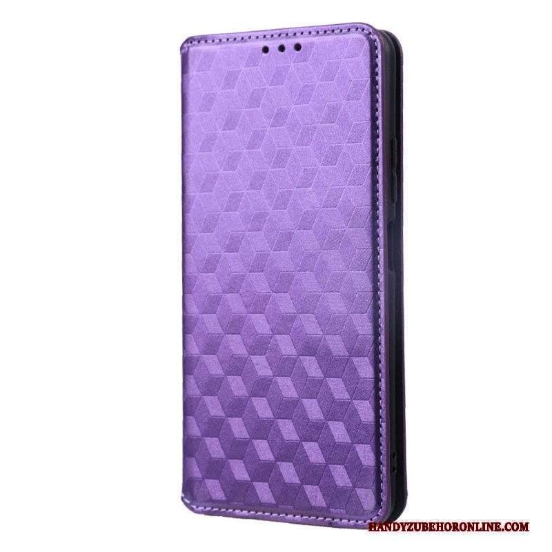 Folio Cover Xiaomi Redmi Note 12 5G Custodia in pelle Modello 3d