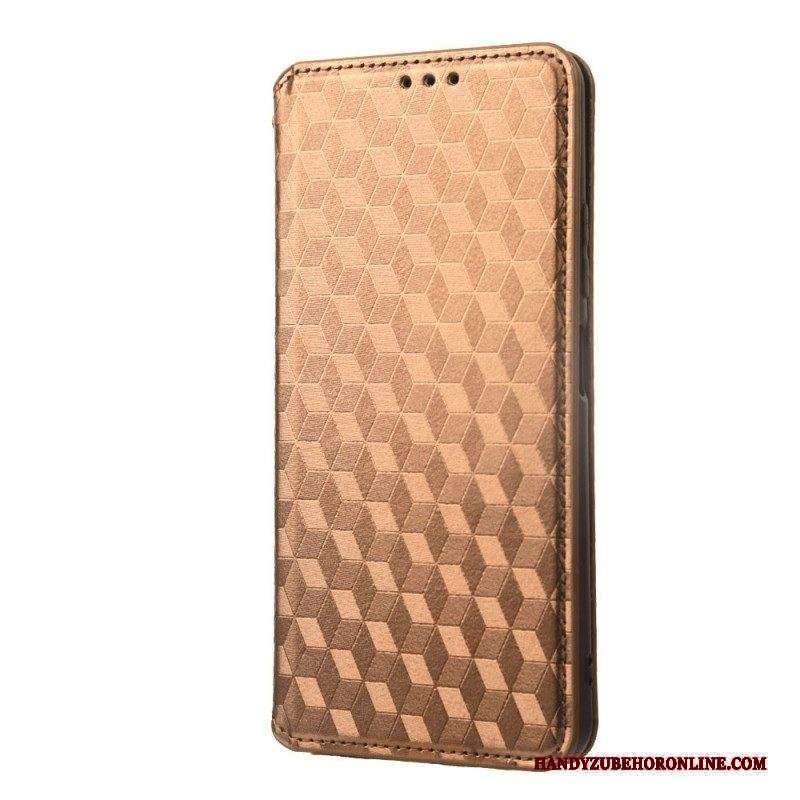 Folio Cover Xiaomi Redmi Note 12 5G Custodia in pelle Modello 3d