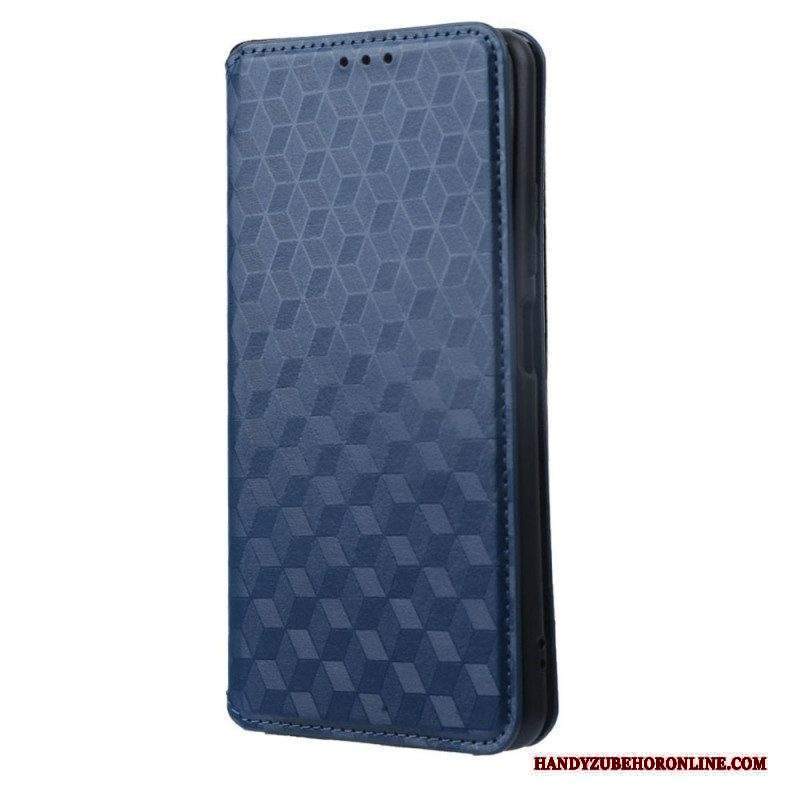 Folio Cover Xiaomi Redmi Note 12 5G Custodia in pelle Modello 3d