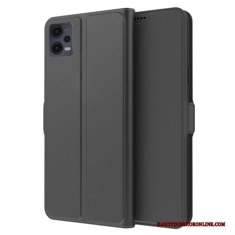 Folio Cover Xiaomi Redmi Note 12 5G Custodia in pelle Stile In Pelle