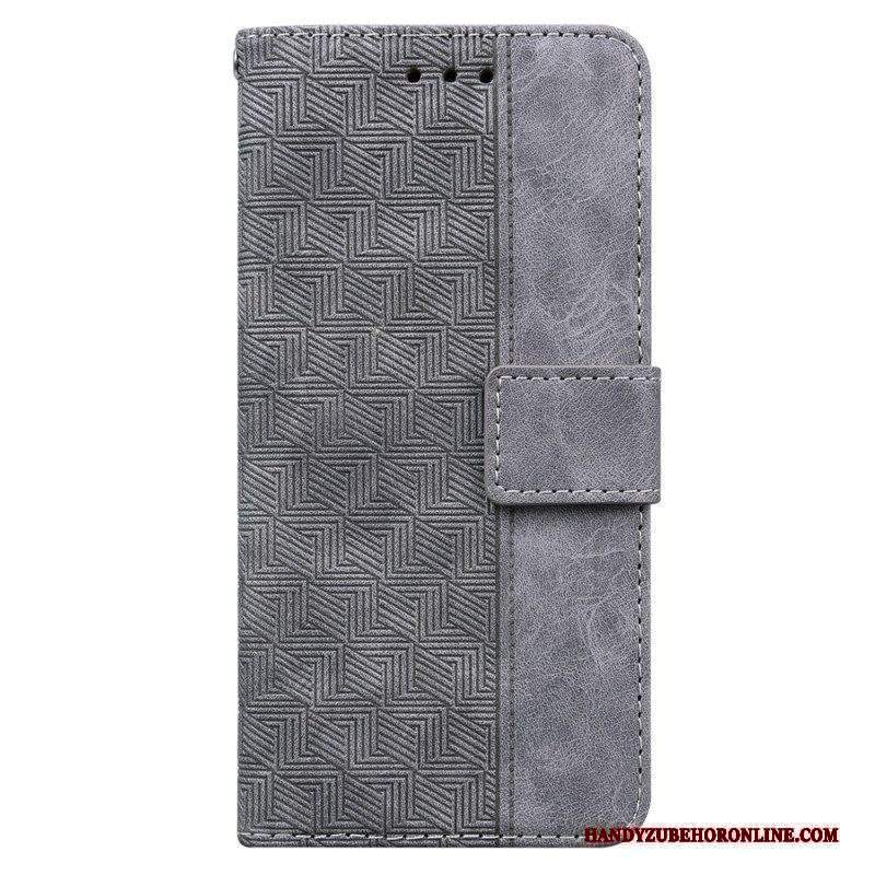 Folio Cover Xiaomi Redmi Note 12 5G Modello Con Cinturino