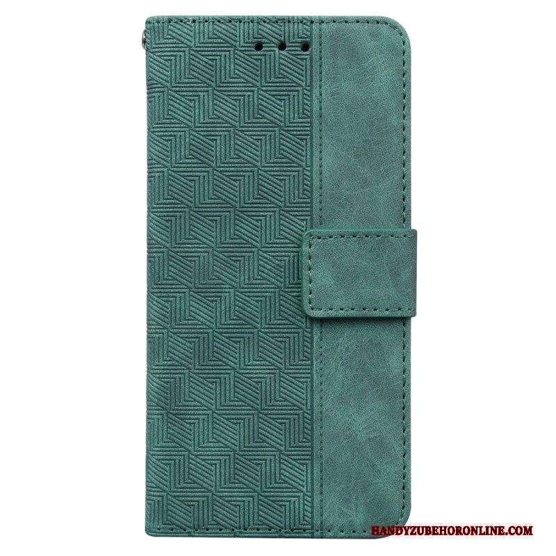 Folio Cover Xiaomi Redmi Note 12 5G Modello Con Cinturino