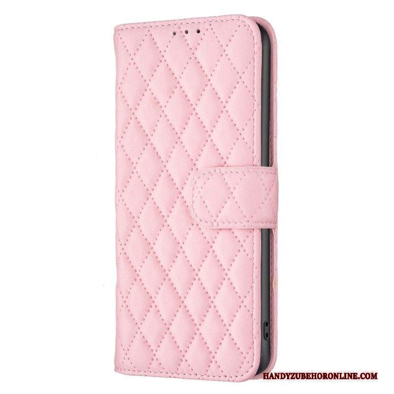 Folio Cover Xiaomi Redmi Note 12 Pro Colore Binfen Trapuntato