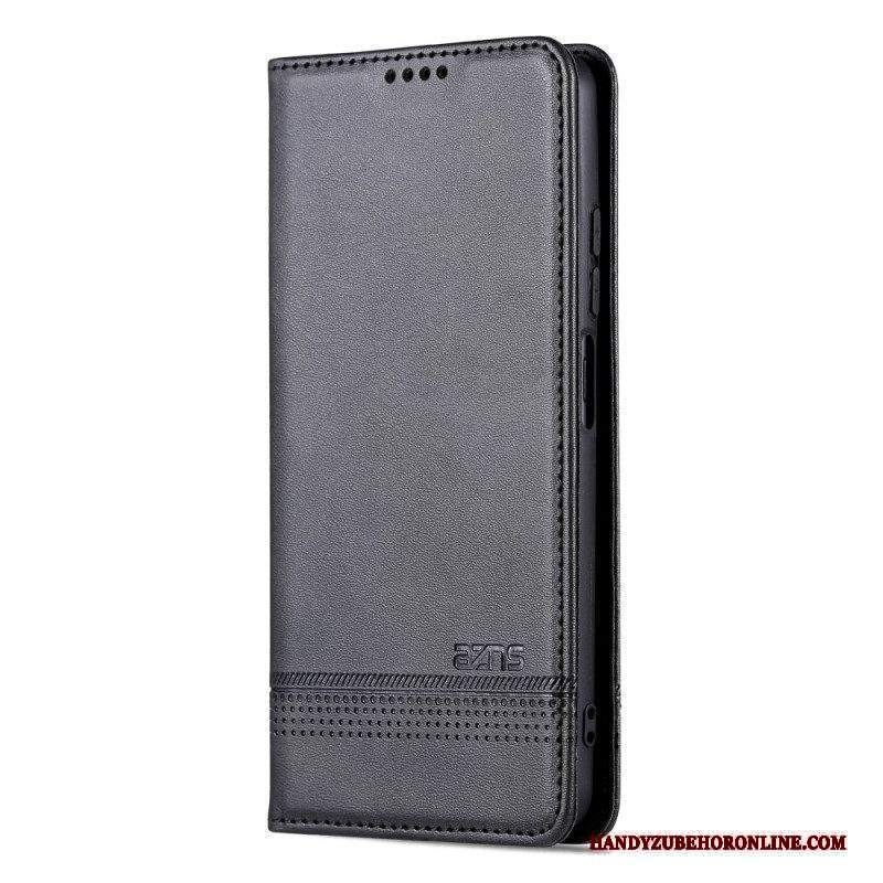 Folio Cover Xiaomi Redmi Note 12 Pro Custodia in pelle Azns