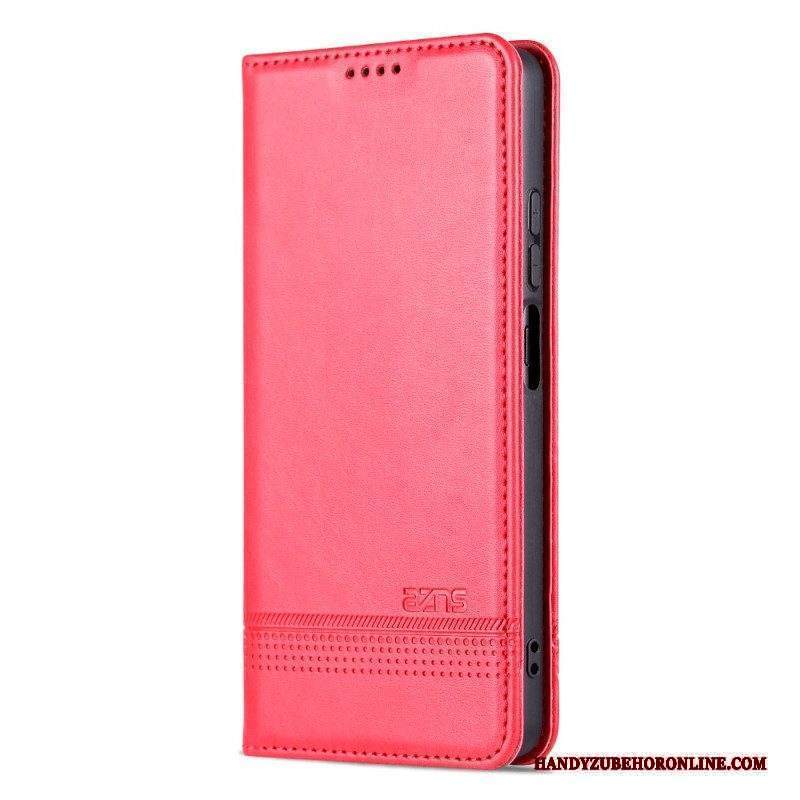 Folio Cover Xiaomi Redmi Note 12 Pro Custodia in pelle Azns