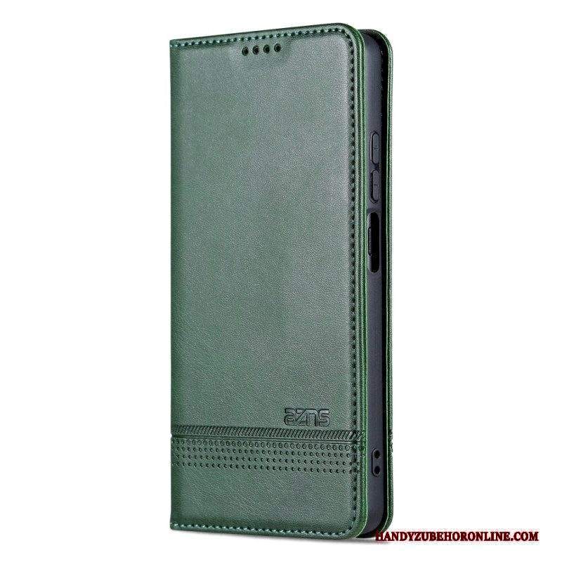 Folio Cover Xiaomi Redmi Note 12 Pro Custodia in pelle Azns