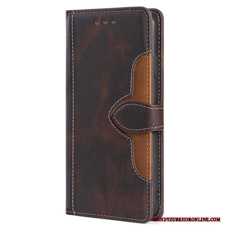 Folio Cover Xiaomi Redmi Note 12 Pro Floreale Bicolore