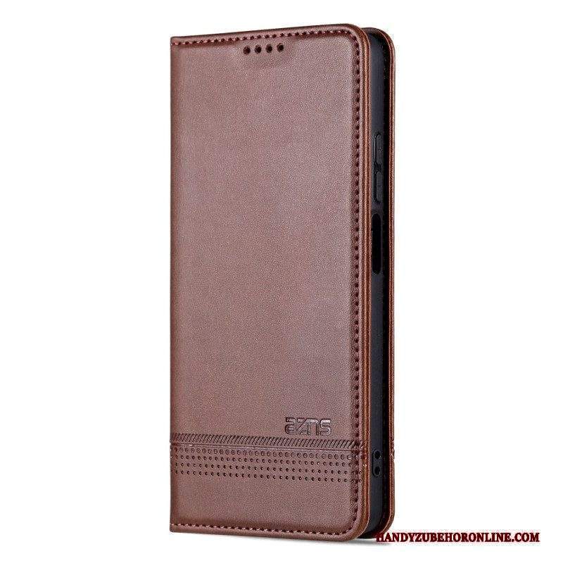 Folio Cover Xiaomi Redmi Note 12 Pro Plus Custodia in pelle Azns