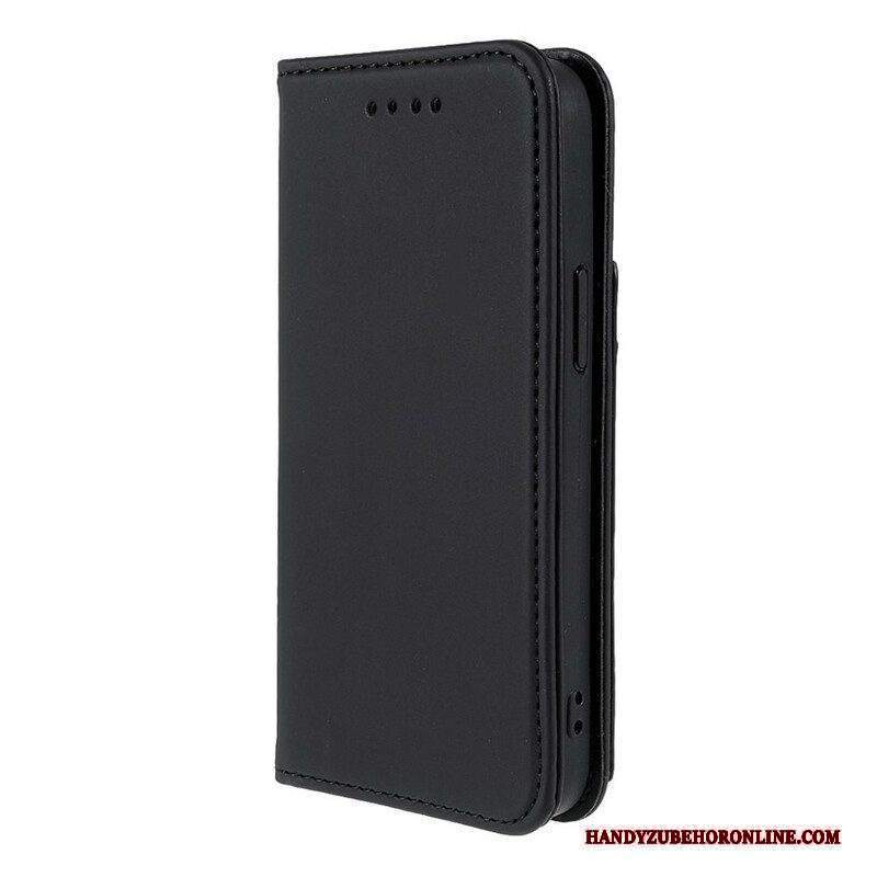 Folio Cover iPhone 13 Mini Custodia in pelle Supporto Per Portacarte