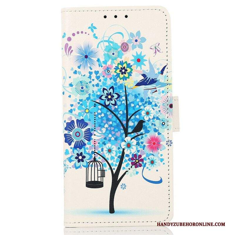 Folio Cover iPhone 13 Pro Max Albero In Fiore