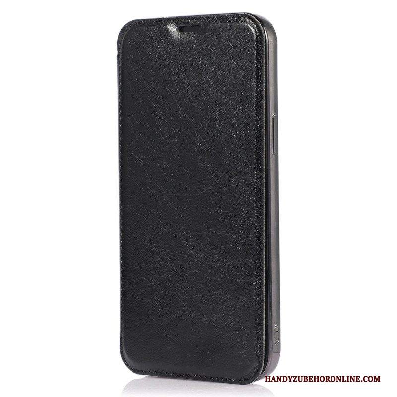 Folio Cover iPhone 14 Custodia in pelle Portacarte In Ecopelle