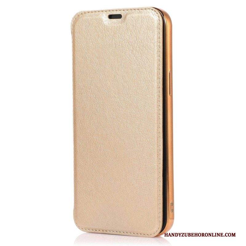 Folio Cover iPhone 14 Custodia in pelle Portacarte In Ecopelle