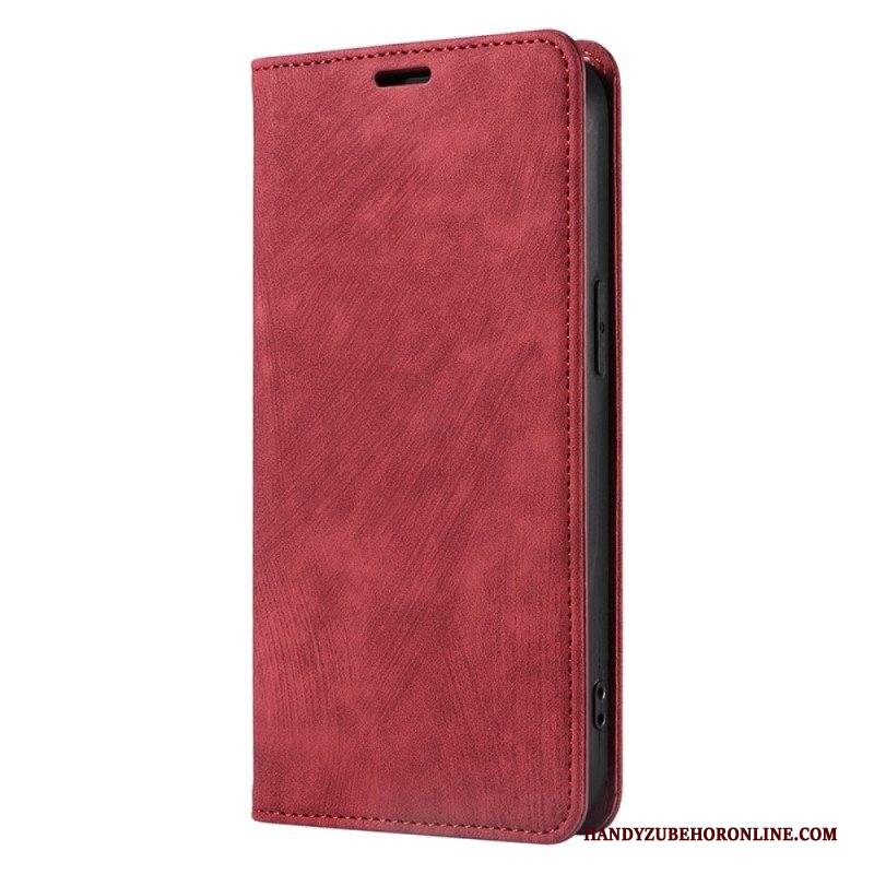 Folio Cover iPhone 14 Plus Custodia in pelle Ecopelle Colorata