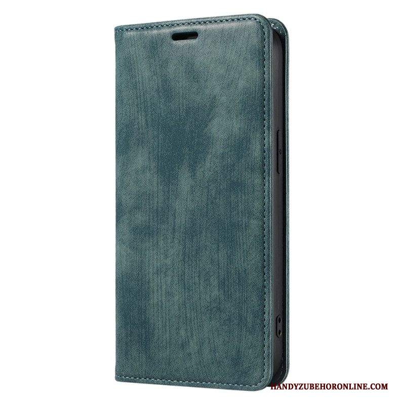 Folio Cover iPhone 14 Plus Custodia in pelle Ecopelle Colorata