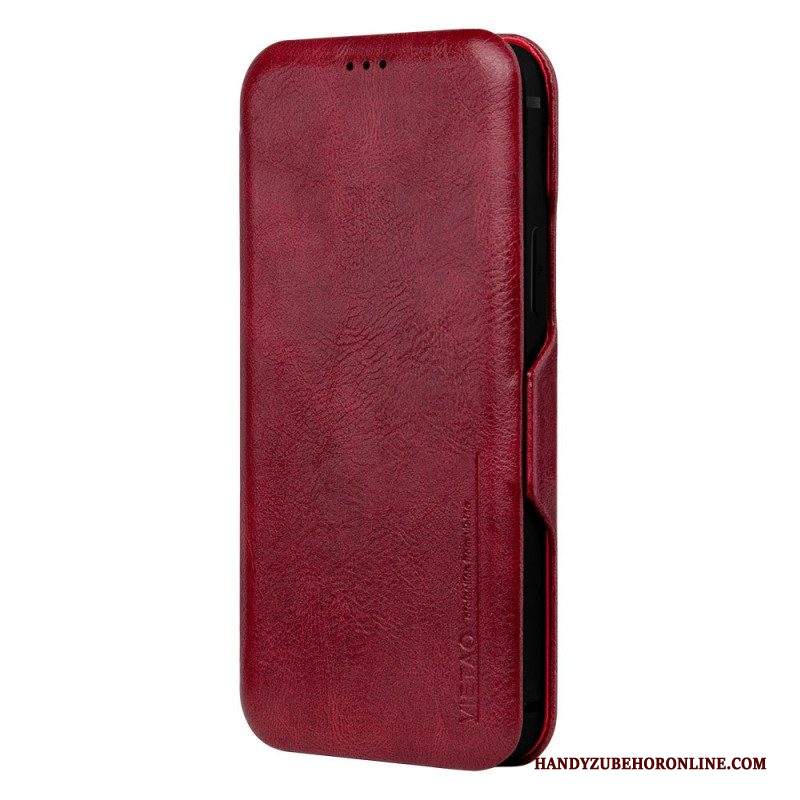 Folio Cover iPhone 14 Pro Custodia in pelle Vietao