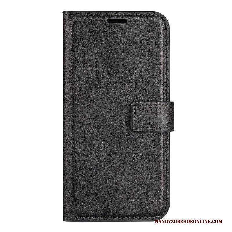 Folio Cover iPhone 14 Struttura In Pelle